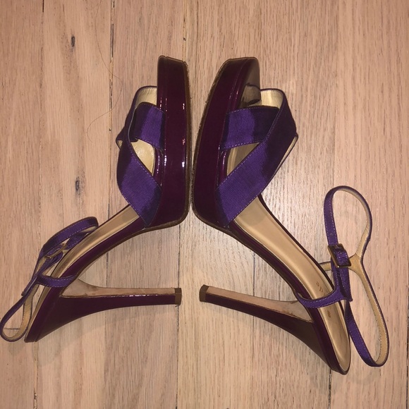 Kate Spade Purple Sandals - Picture 2 of 9